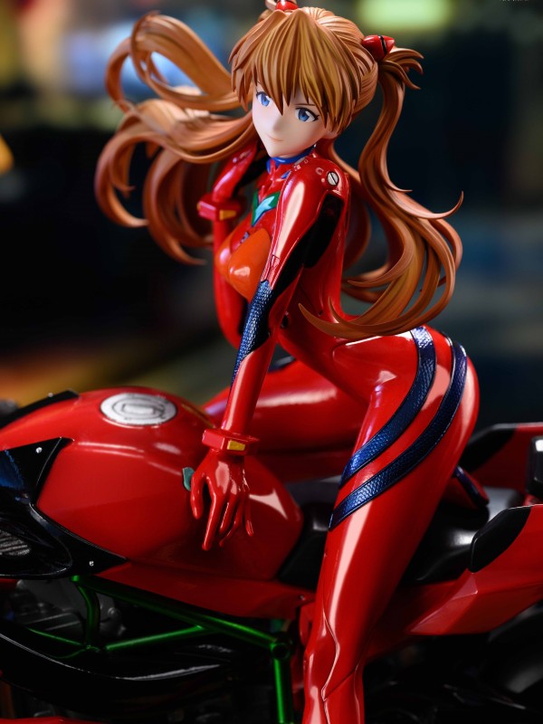Kol Studio EVA Moto Girl Asuka Hot Sexy 1/6 Statue